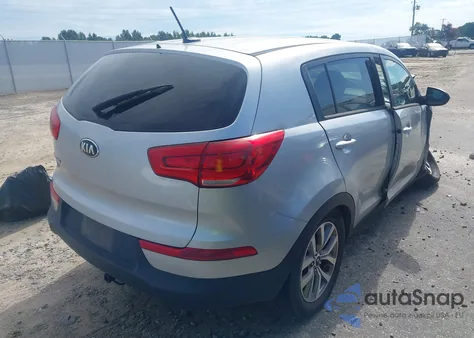 2016 Kia Sportage Lx из США, поврежденный, VIN KNDPBCAC7G7848459
